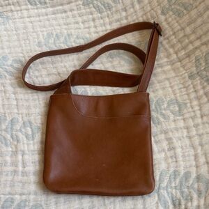 RADLEY LONDON Tan Leather Crossbody Bag